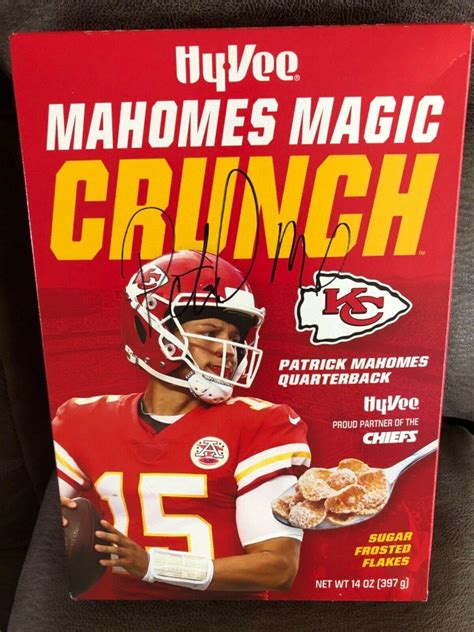 Unleashing the power of crunch: Mahomes at Hy Vee